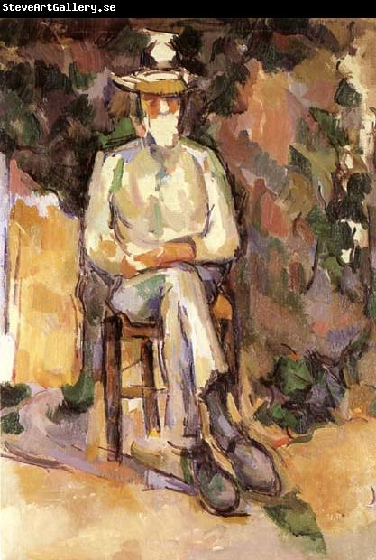 Paul Cezanne Portrait du jardinier Vallier